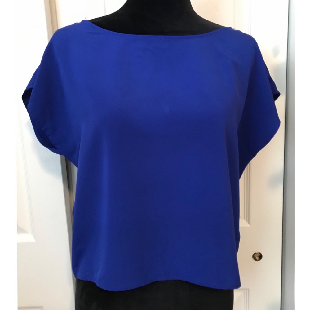 Forever 21 Royal blue blouse
